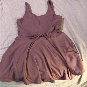 Elegant Mauve Sleeveless tennis/ golf Dress